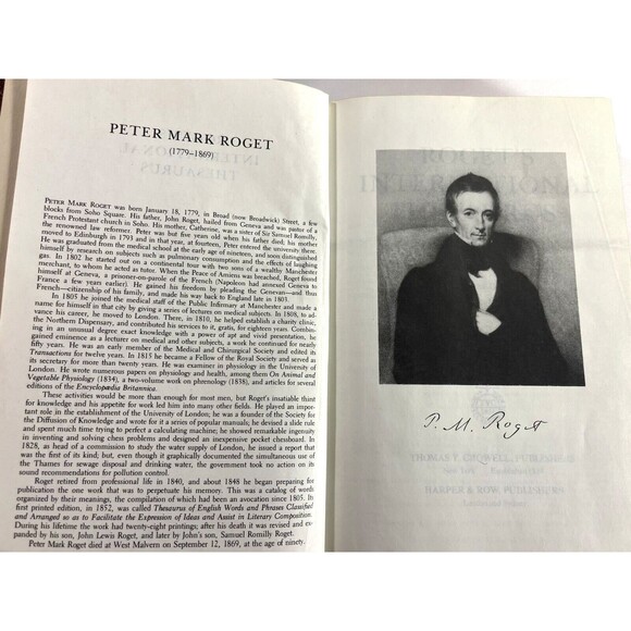 Roget's International Thesaurus Fourth Edition Revised by Robert L Chapman 1979 - Picture 4 of 13